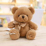 عروسک خرس رباندار انگلیش