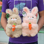 عروسک خرگوش تپل مپل هویجی
