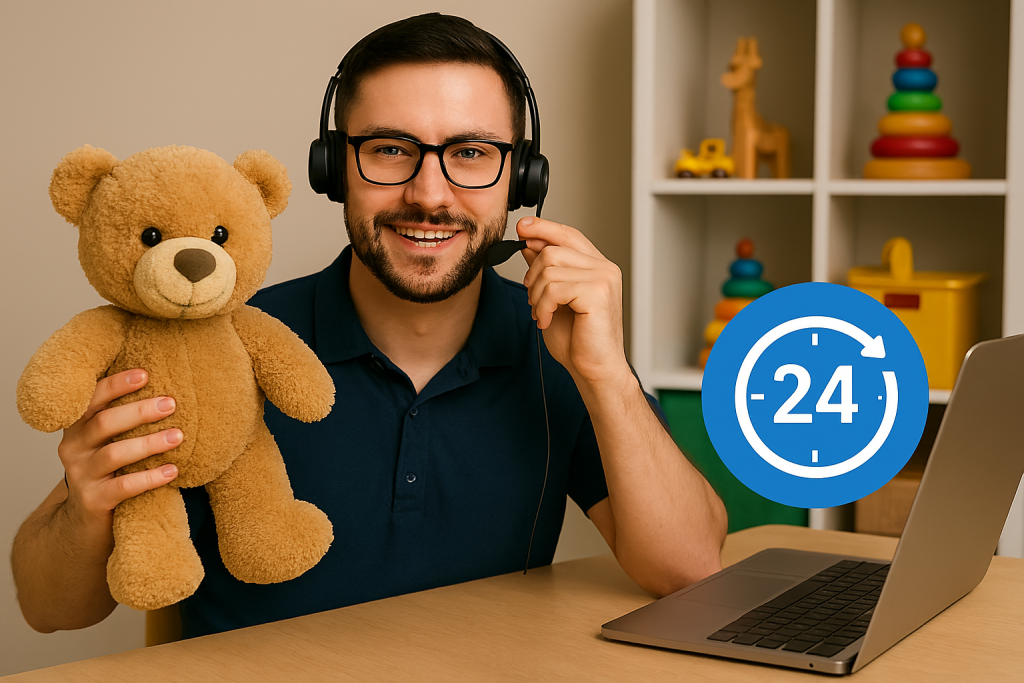 پشتیبانی 24 ساعته هانی تویز