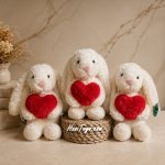 عروسک خرگوش جیلی کت قلبی